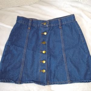 Jean Skirt
